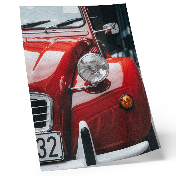 Poster Klassisches Auto, ausdrucksstarke Details, Retro-Atmosphäre