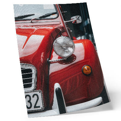 Poster Klassisches Auto, ausdrucksstarke Details, Retro-Atmosphäre