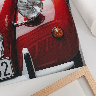 Poster Klassisches Auto, ausdrucksstarke Details, Retro-Atmosphäre