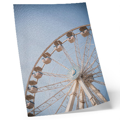 Kunstdruck leinwand Ein Kreis vor dem Himmel, Eleganz, Harmonie, Schlichtheit