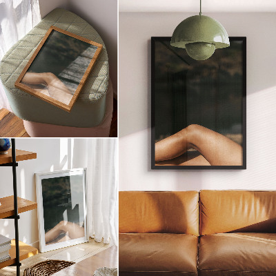 Wandposter Minimalistische Schönheit in natürlicher Umgebung
