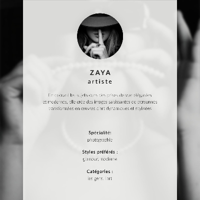Wandposter Schwarz-weiße Perlen im Glamour-Stil, kontrastierende Gläser