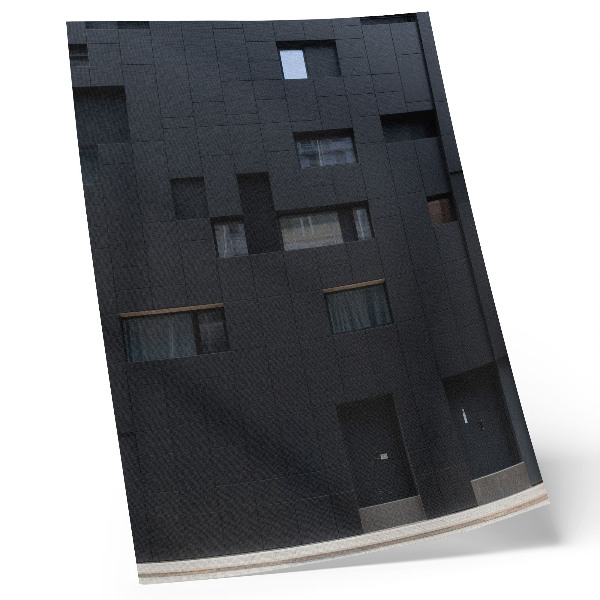 Kunstdruck leinwand Minimalistische Fassade, geometrische Formen, Harmonie