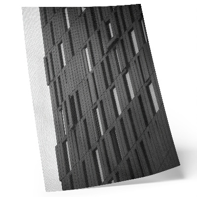 Poster Geometrische Graphitformen in modernem Stil