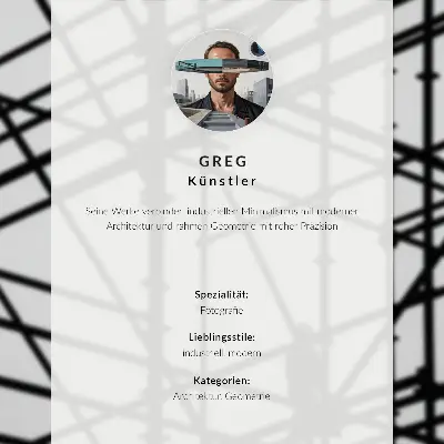 Poster geometrische Graphitformen im modernen Stil