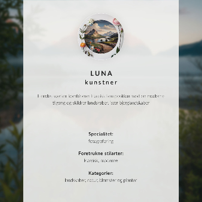 Kunstdruck leinwand Berglandschaft spiegelt sich im Wassernebel