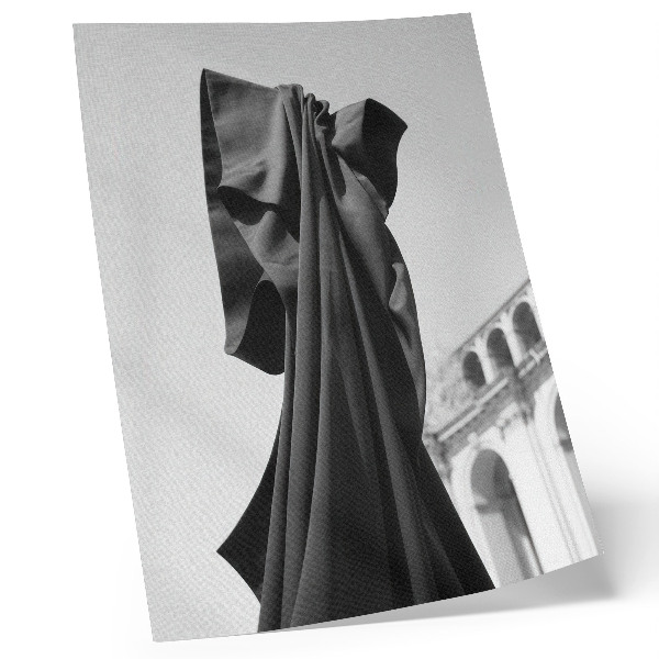Wandposter Minimalistische Stoffarchitektur