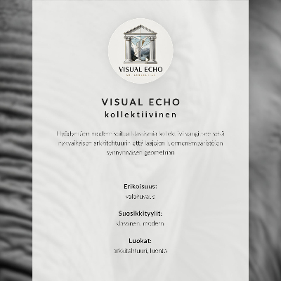 Wandposter Minimalistische Stoffarchitektur