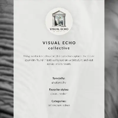 Wandposter mit minimalistischer Stoffarchitektur