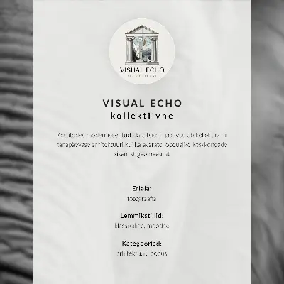 Wandposter mit minimalistischer Stoffarchitektur
