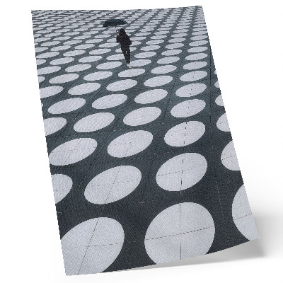 Poster Geometrische Muster, Schwarz-Weiß-Kontrast