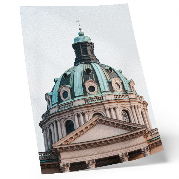 Kunstdruck leinwand Beeindruckende Kuppeldetails, klassische Architektur