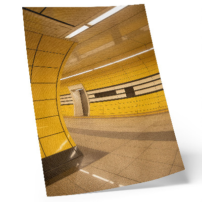 Poster Helle, dynamische Muster, futuristischer, harmonischer Raum