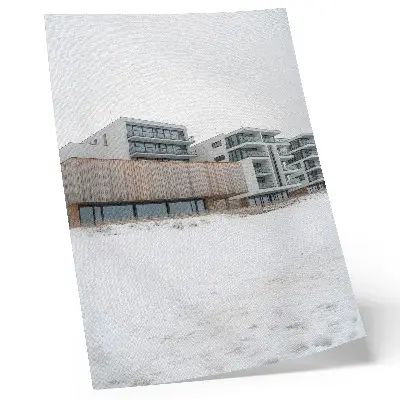 Poster moderne Gebäude in minimalistischer Architektur
