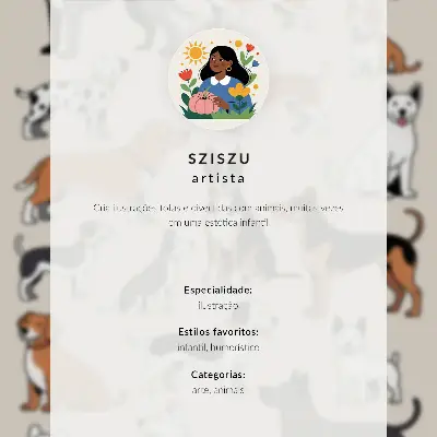 Wandposter Farbset mit Katze, Maus und Märchenfiguren