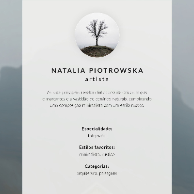 Kunstdruck leinwand Gelbes Haus, Nebel, Berge, friedliche Atmosphäre