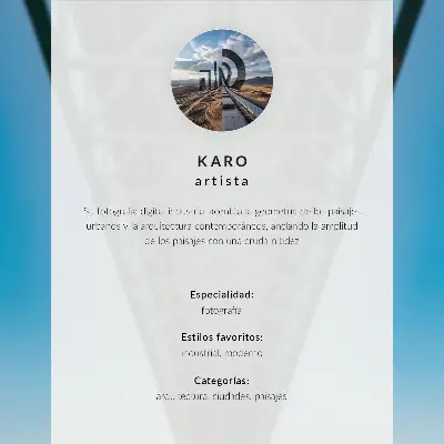 Poster moderner Turm vor einem Sonnenuntergang