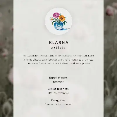 Wandposter mit einer einzigartigen Blumenkomposition für ein modernes Interieur