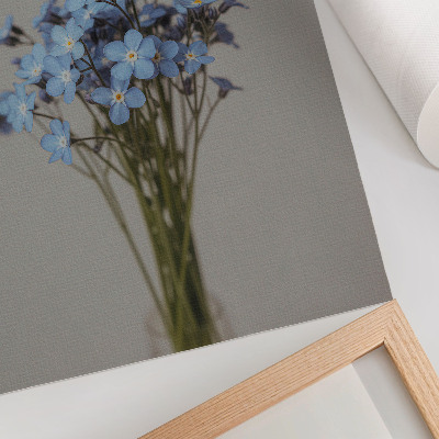 Wandposter Eine einzigartige Blumenkomposition für ein modernes Interieur