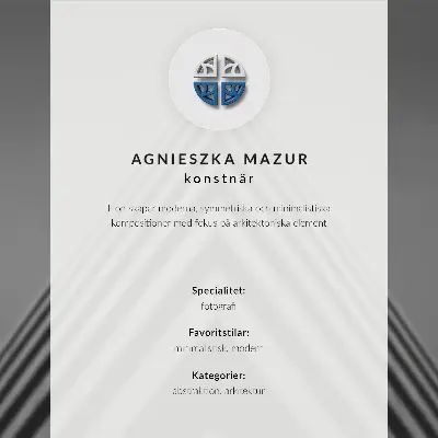 Poster pastellfarbene Bögen mit Meer und minimalistischer Architektur