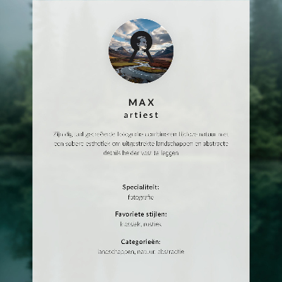 Poster Birkenwald in Schwarz-Weiß-Tönen