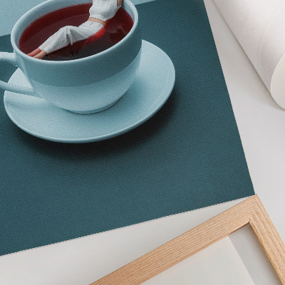 Poster Eine surreale Tasse Entspannung