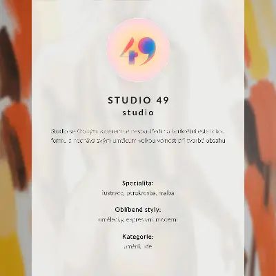 Wandposter mit einer dynamischen und ausdrucksstarken Silhouette in warmen Farben