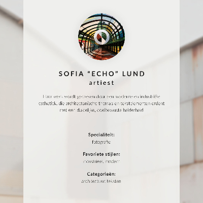 Kunstdruck leinwand Ein futuristisches Gebäude vor dem Himmel