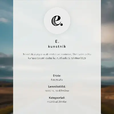 Poster zarte Grashalme in braungrauer Naturatmosphäre