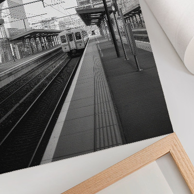 Poster Modernität, Struktur, Raum, Symmetrie, Rhythmus