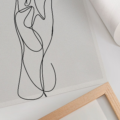 Wandposter Minimalistische, handgezeichnete Eleganz, Modernität