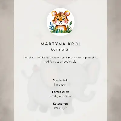 Poster Elefant mit Ballon in Rosa mit Motiv Kinderfreude