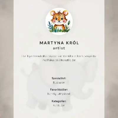 Poster Elefant mit Ballon in Rosa mit Motiv Kinderfreude