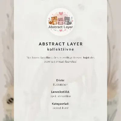 Poster warme Pastellfarben mit Fohlen und Löwenzahn