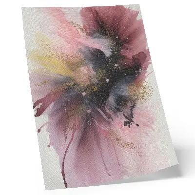 Leinwand-Kunstdruck eine Explosion von Farbe und Energie im modernen Stil