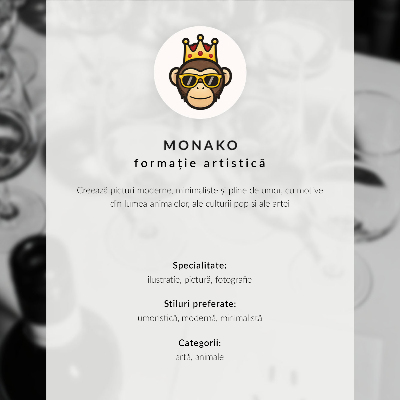Kunstdruck leinwand Schwarze Katze mit rosa Augen auf weißem Hintergrund