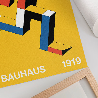 Kunstdruck leinwand Ausdrucksstarkes Muster, Geometrie, Dominanz der Farbe, Modernität
