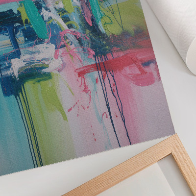 Poster Intensive Farben, Energie, Abstraktion