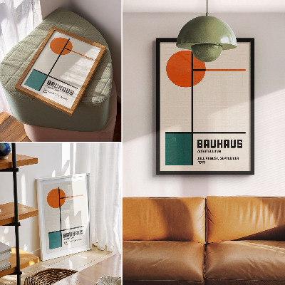 Kunstdruck leinwand Geometrie, Farben, Minimalismus, Modernität, Form