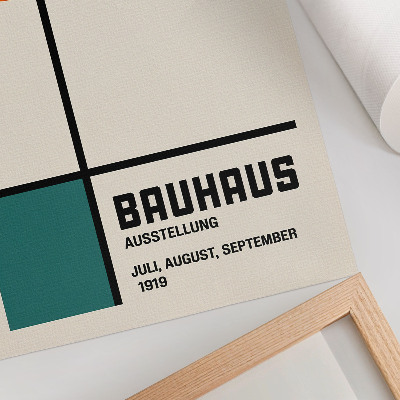 Kunstdruck leinwand Geometrie, Farben, Minimalismus, Modernität, Form