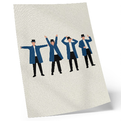 Poster Moderne Charaktere im skandinavischen Stil