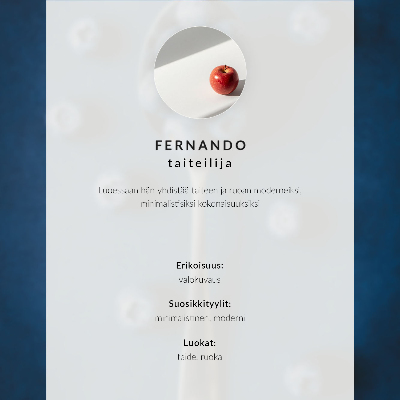 Poster Ausdrucksstarkes Getränk, moderne weiße Tasse