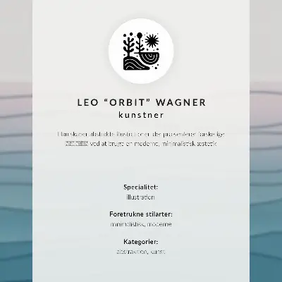 Wandposter Kaffeetasse in warmen Farben mit minimalistischem Design