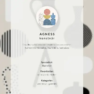 Wandposter schwarze und weiße Augen mit moderner Symmetrie und Kontrast