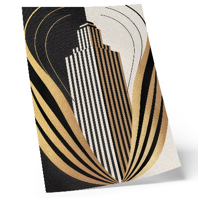 Kunstdruck leinwand Architektonische Linien kontrastieren Eleganz und Modernität