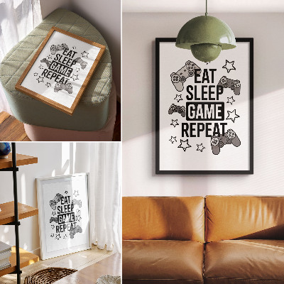 Poster Pads Sterne Inschrift moderner minimalistischer Stil
