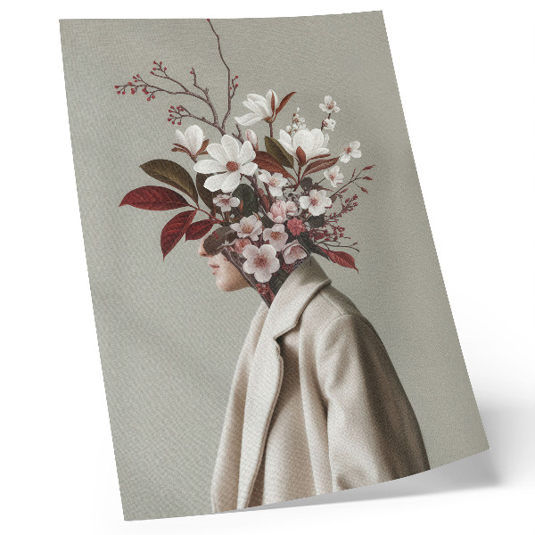 Poster Blumenstrauß als künstlerische Inspiration