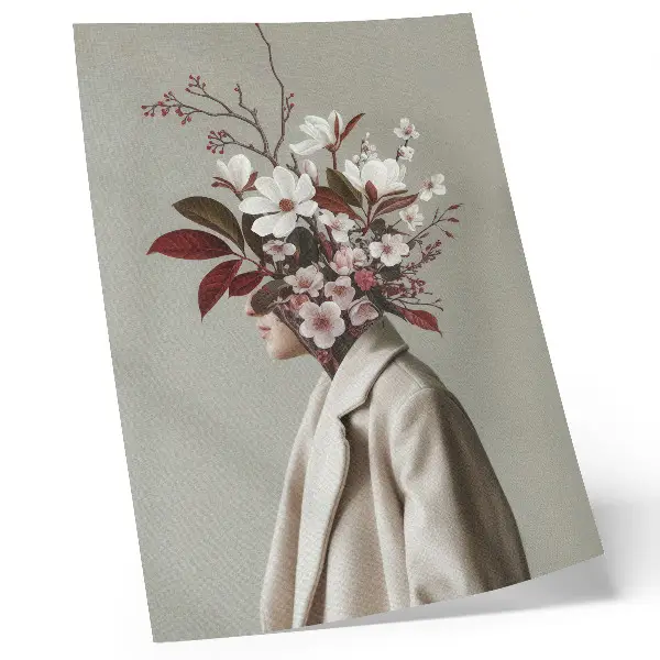Blumenstrauß als künstlerische Inspiration Poster