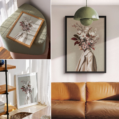 Poster Blumenstrauß als künstlerische Inspiration