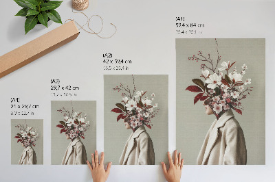 Poster Blumenstrauß als künstlerische Inspiration